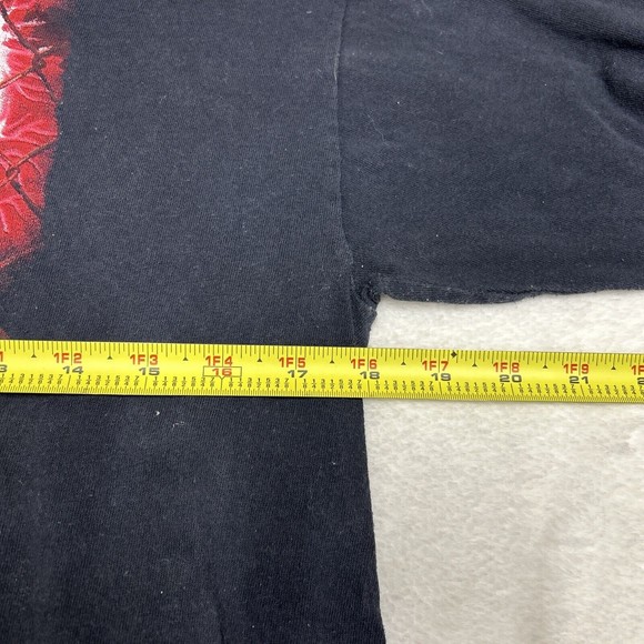 Vintage 1997 Chicago Bulls Black Long Sleeve T-Shirt Youth XL Looney Tunes Tag - Picture 6 of 9